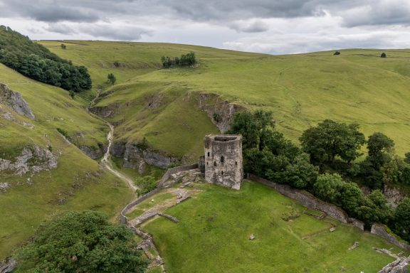 Peveril Castle near Buttercup Cottage